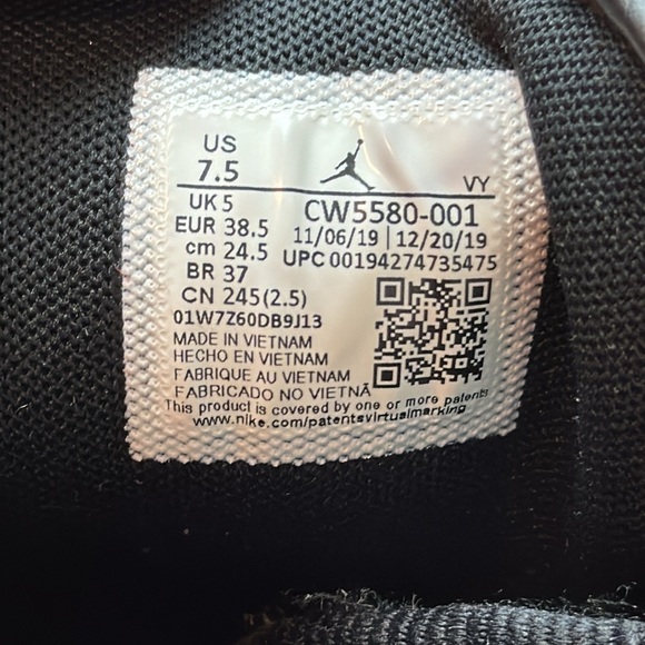 Air Jordan 1 low multi snakeskin sneaker shoes women size 7.5 - Picture 9 of 12